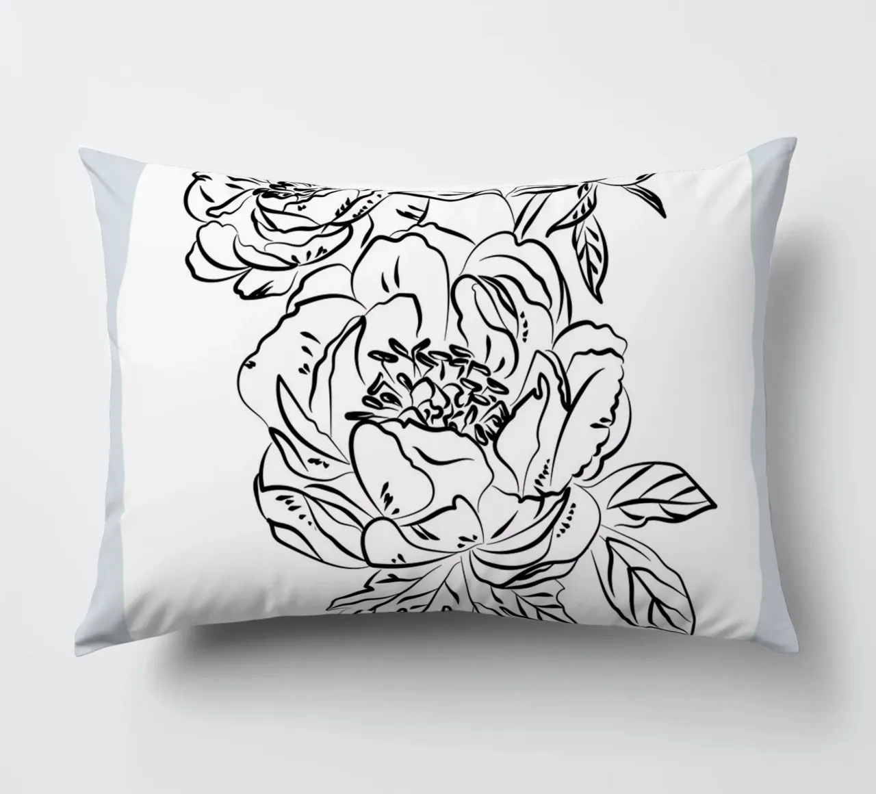 Boho Bohemian 2 Paeonia cuscino da Boho Print Collection