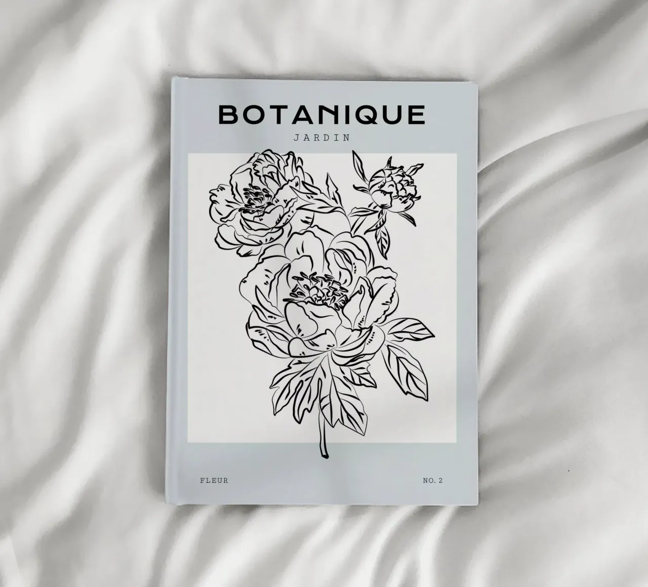 Boho Bohemian 2 Paeonia carnet de notes de Boho Print Collection