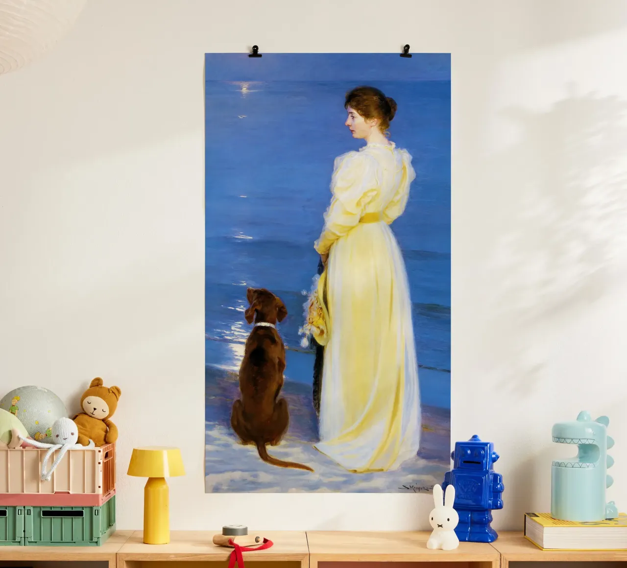 Serata estiva a Skagen poster da Venus Art