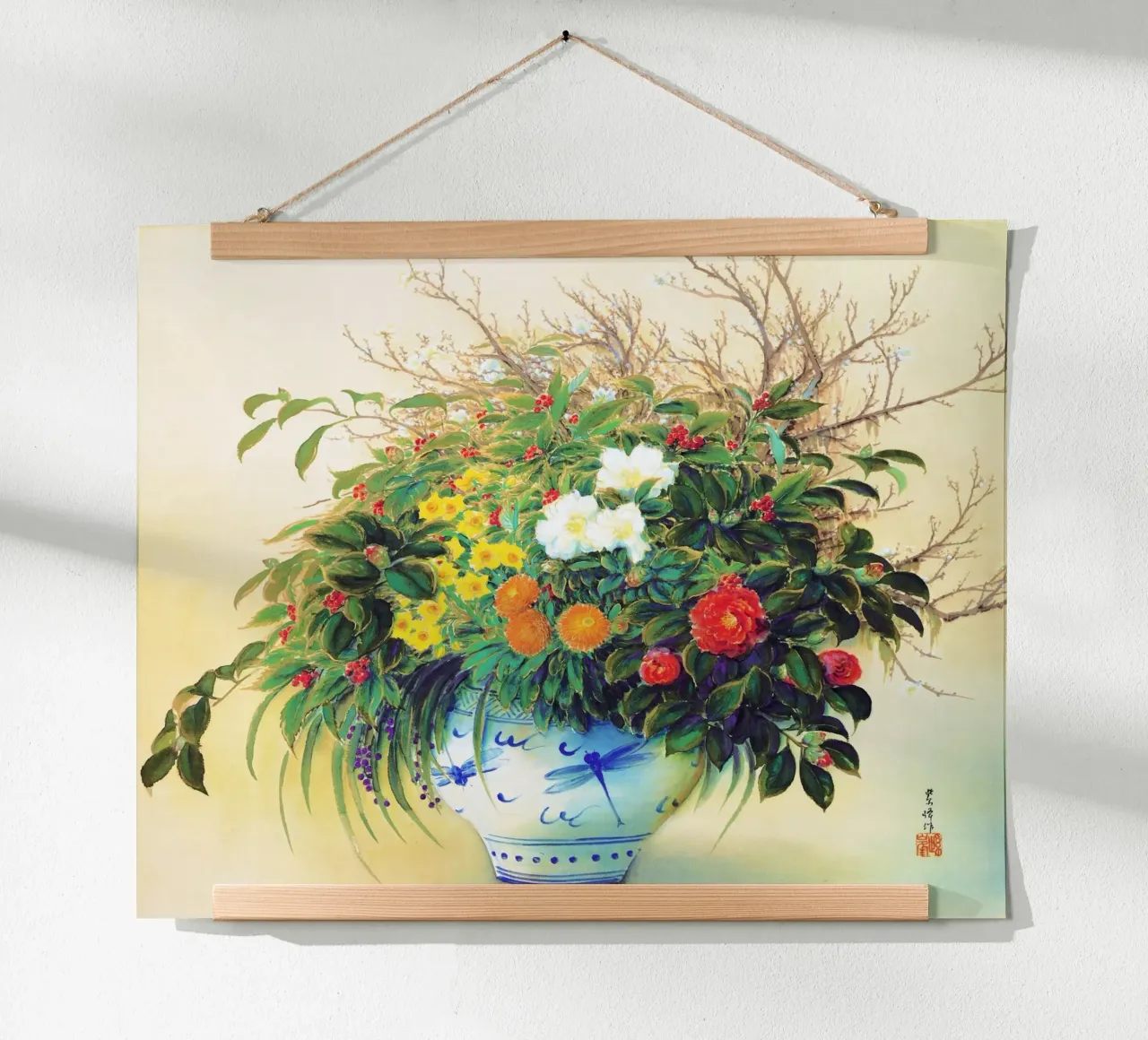 Natura morta di Sakakibara Shiho (1924) poster da Classic Art Prints
