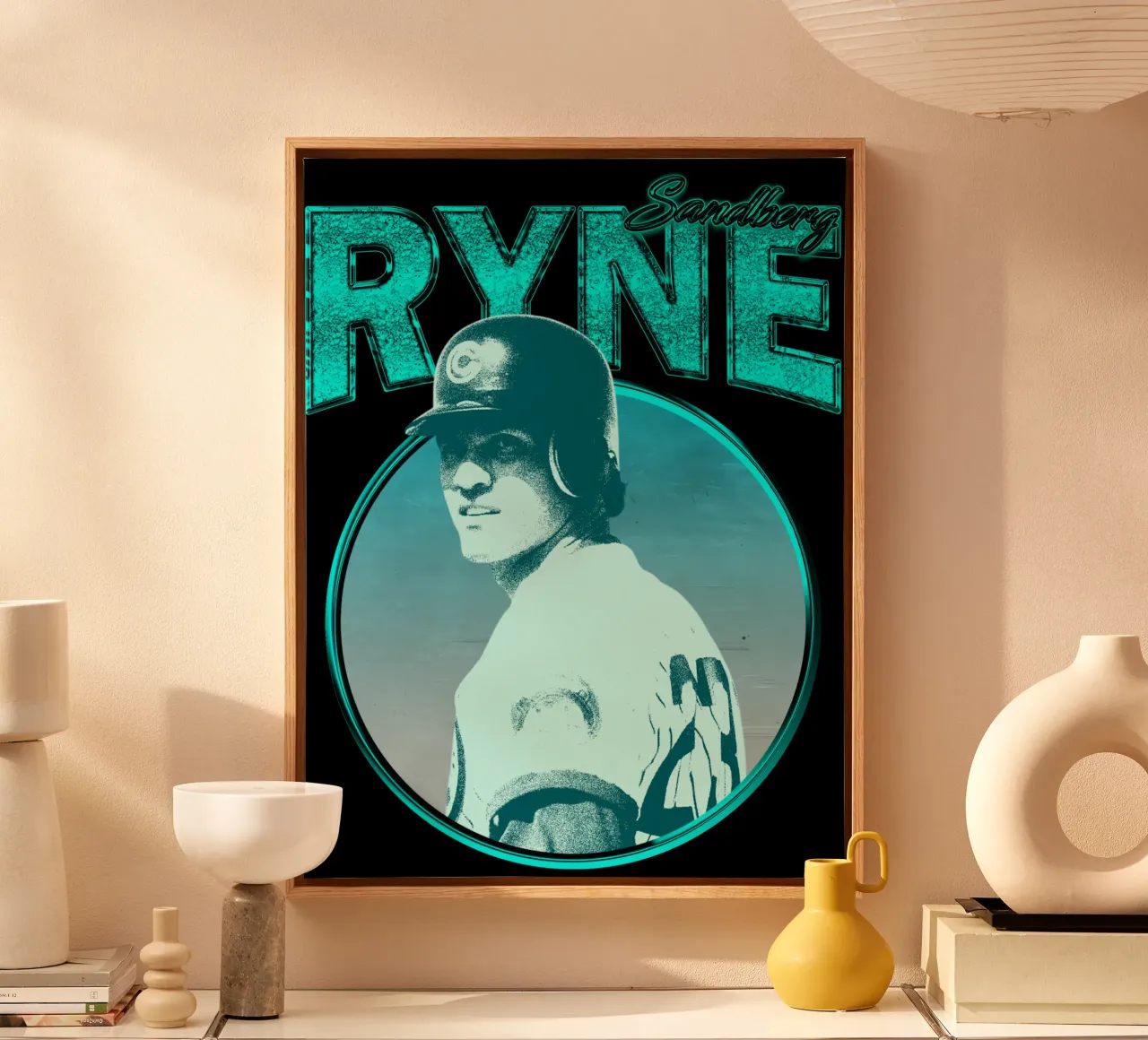 Sandboy d'epoca Ryne tela con Cornice a cassetta da itzmyui