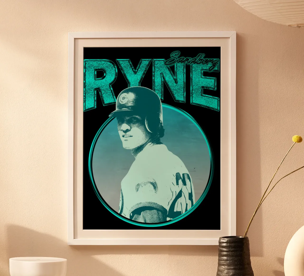 Sandboy d'epoca Ryne poster con telaio in legno da itzmyui