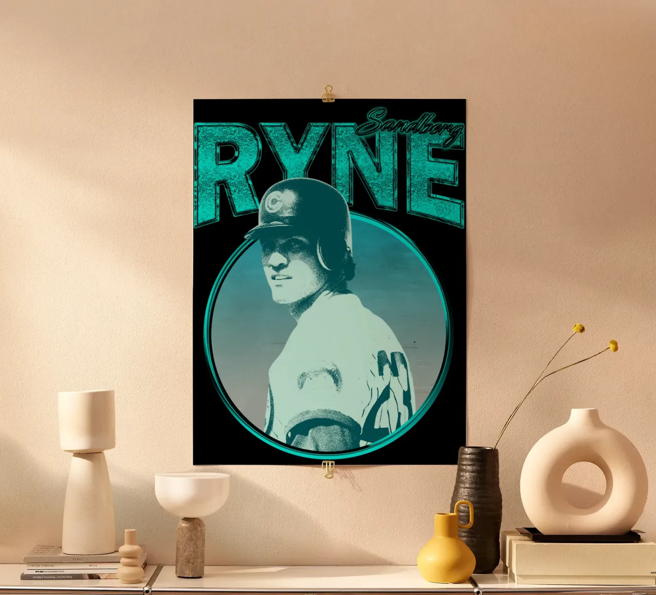 Sandboy d'epoca Ryne poster con telaio in legno da itzmyui