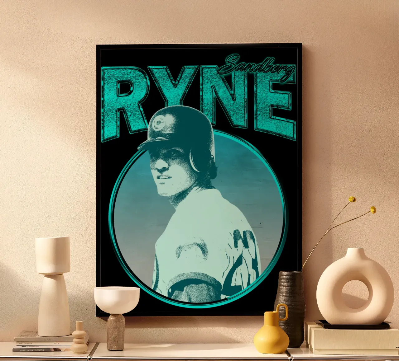 Sandboy d'epoca Ryne poster con telaio in legno da itzmyui
