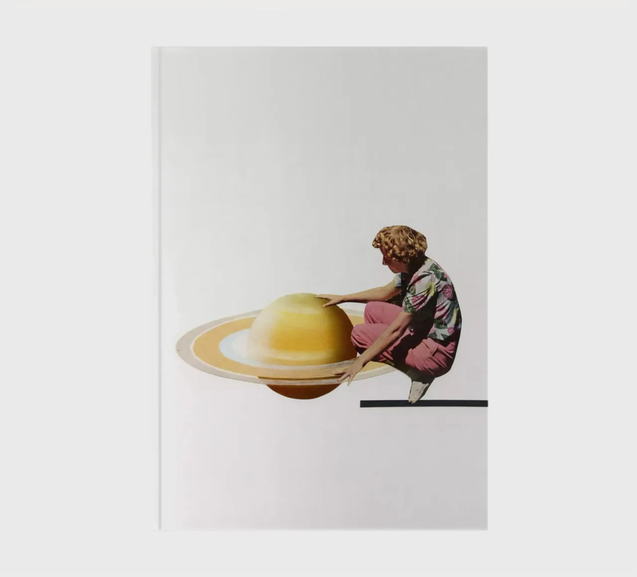 Servicing Saturn notebook by Cassia Beck Collage