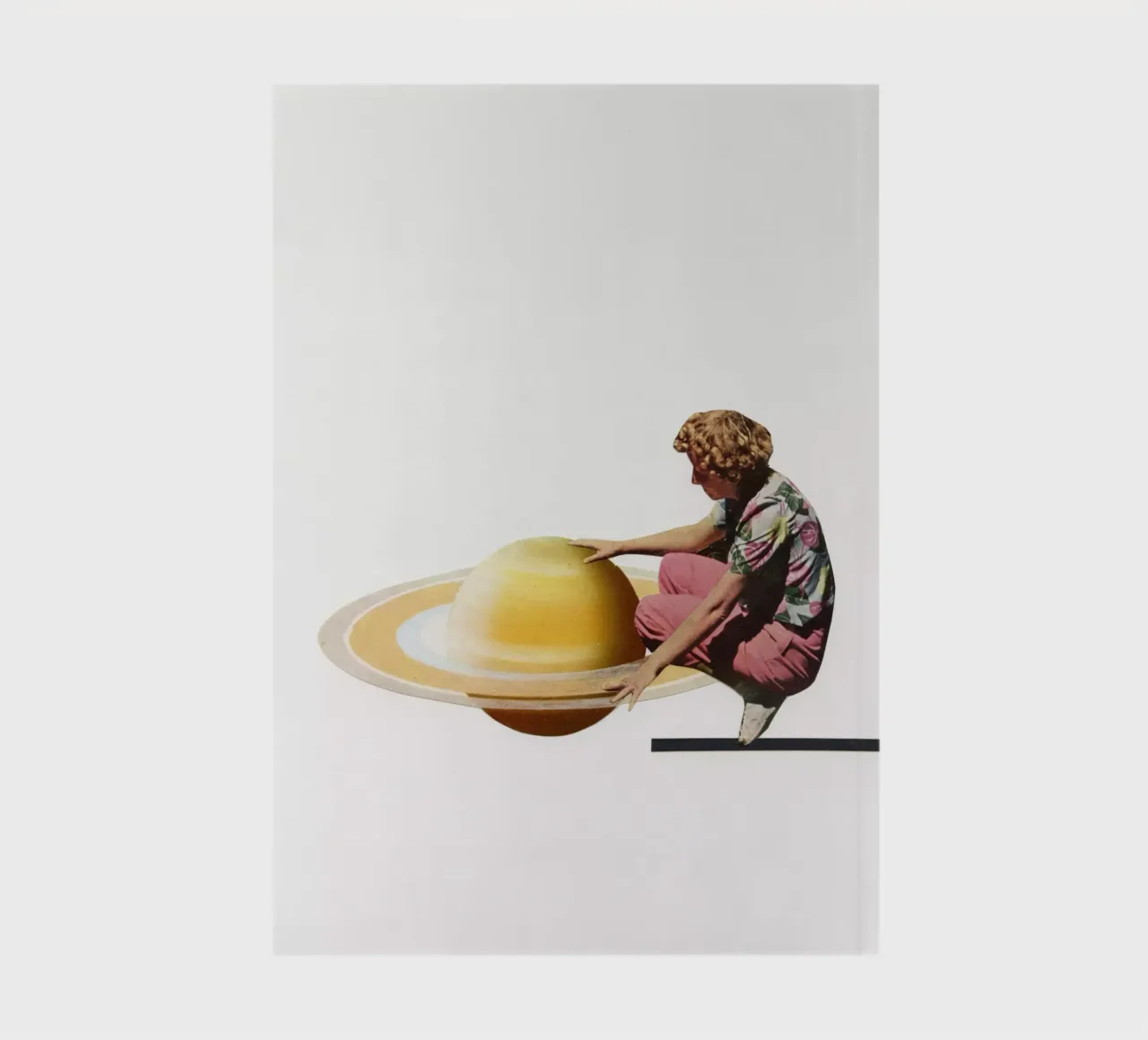 Servicing Saturn notebook by Cassia Beck Collage