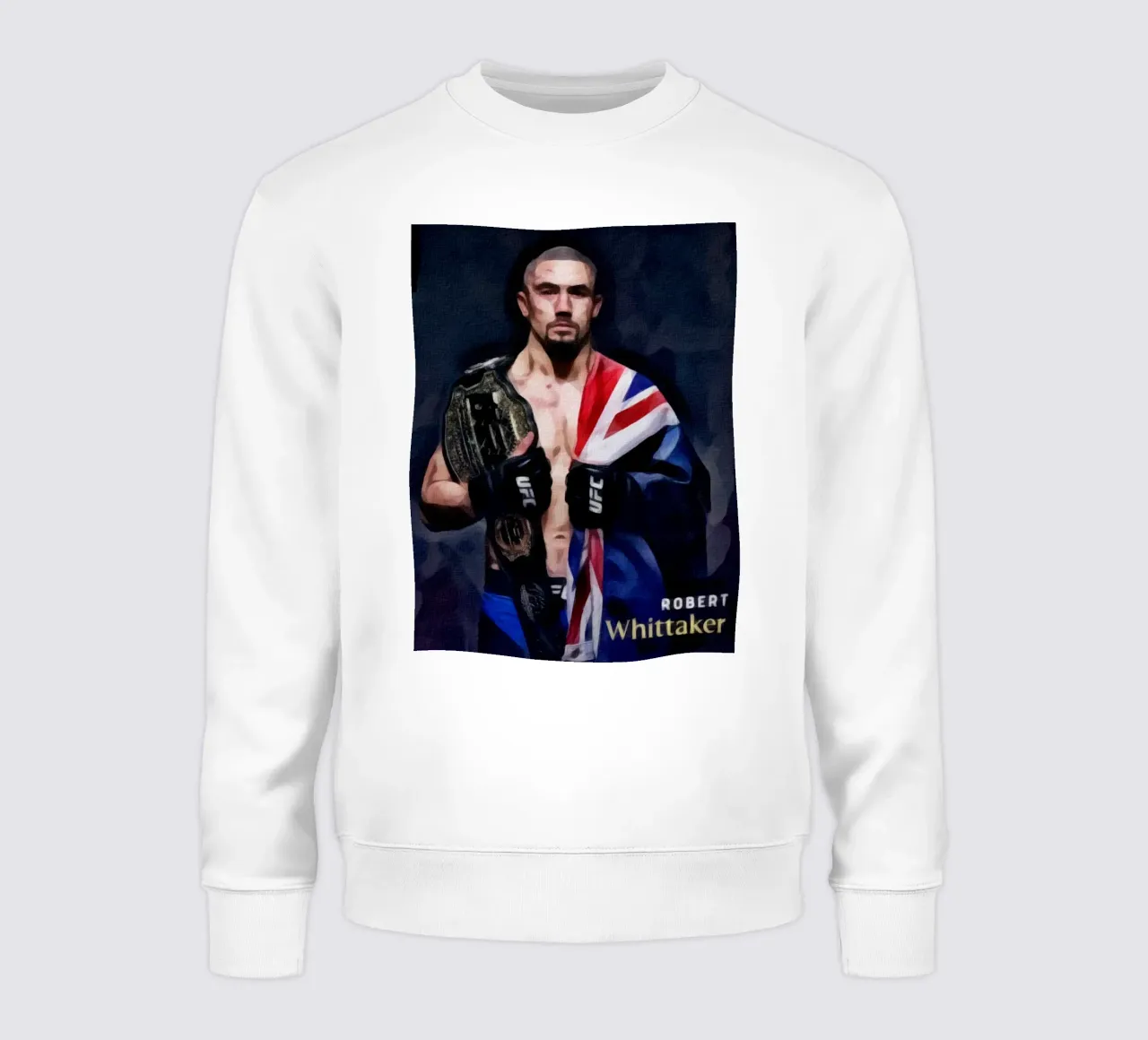 Robert Whittaker campione UFC 2018 felpa da dan band