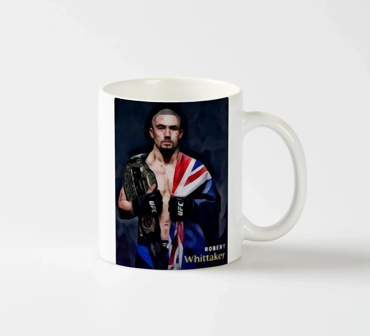 Robert Whittaker campione UFC 2018 tazza in ceramica da dan band