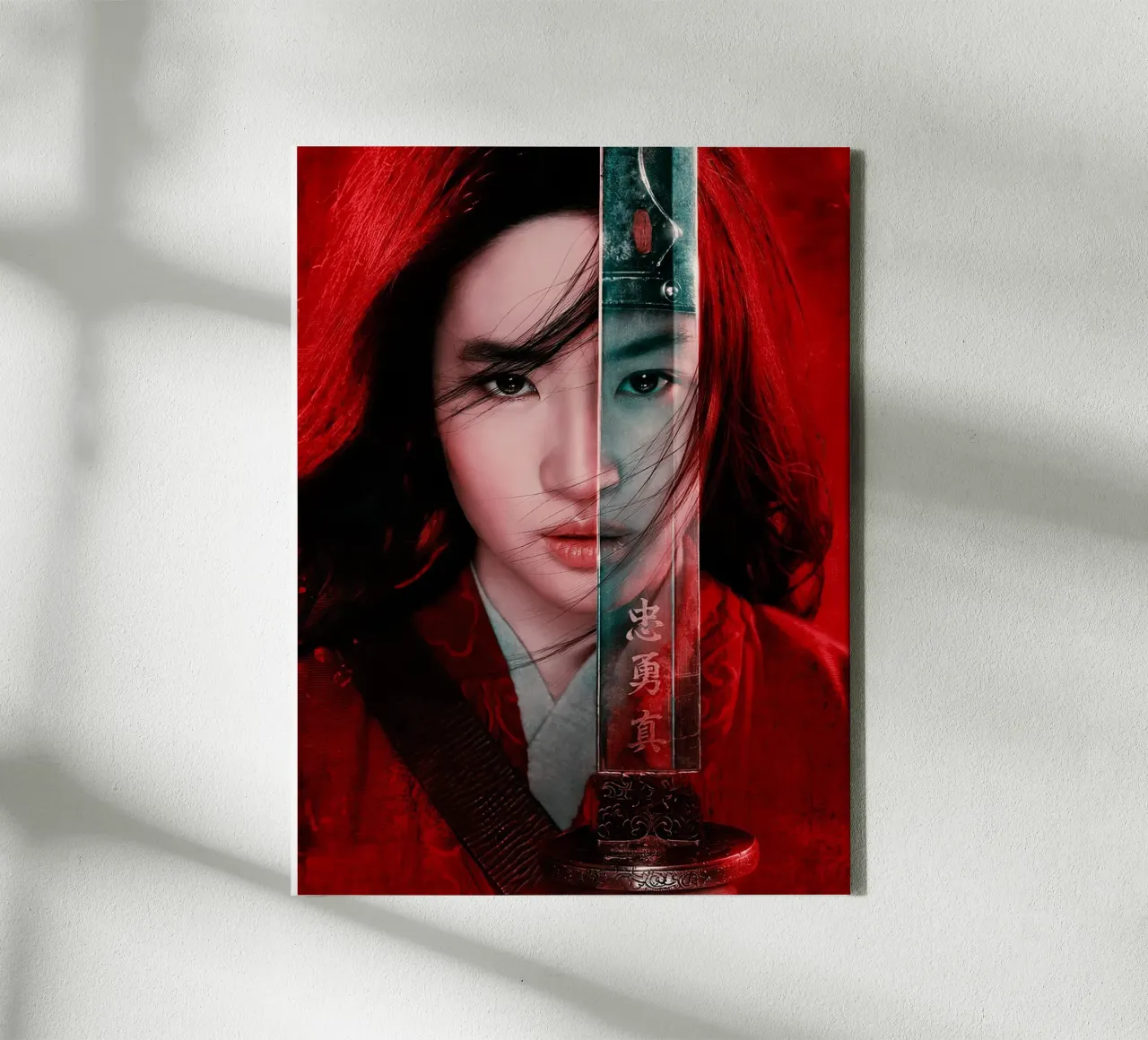 Mulan tela con Cornice a cassetta da Dumery Art