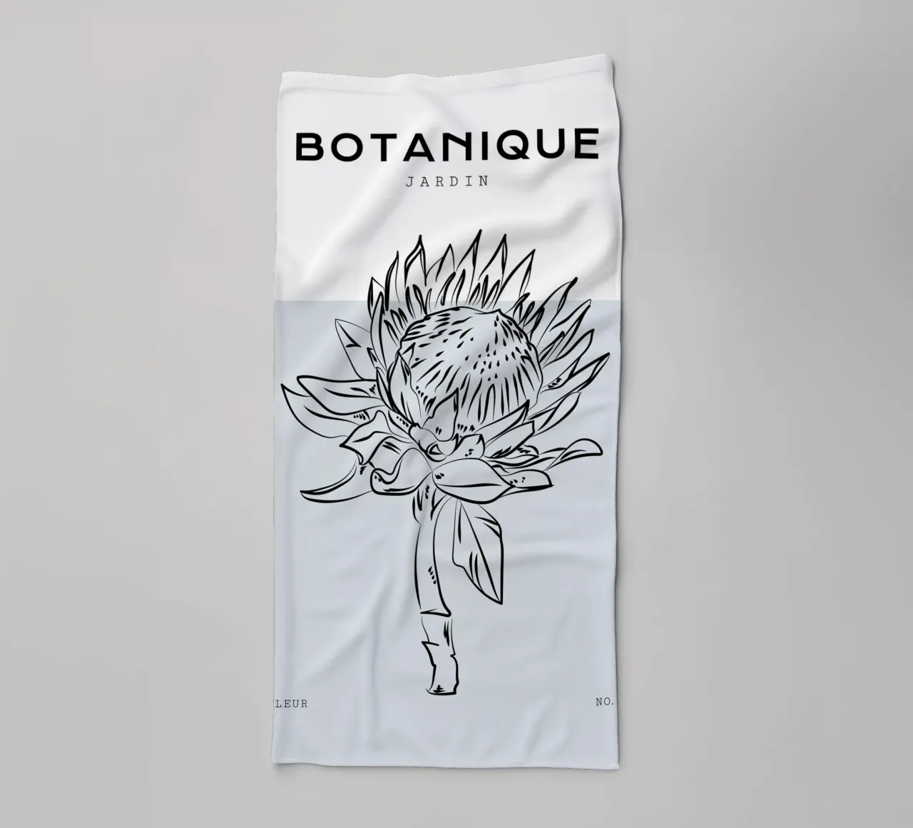 Boho Bohemian 2 Protea asciugamano da bagno da Boho Print Collection