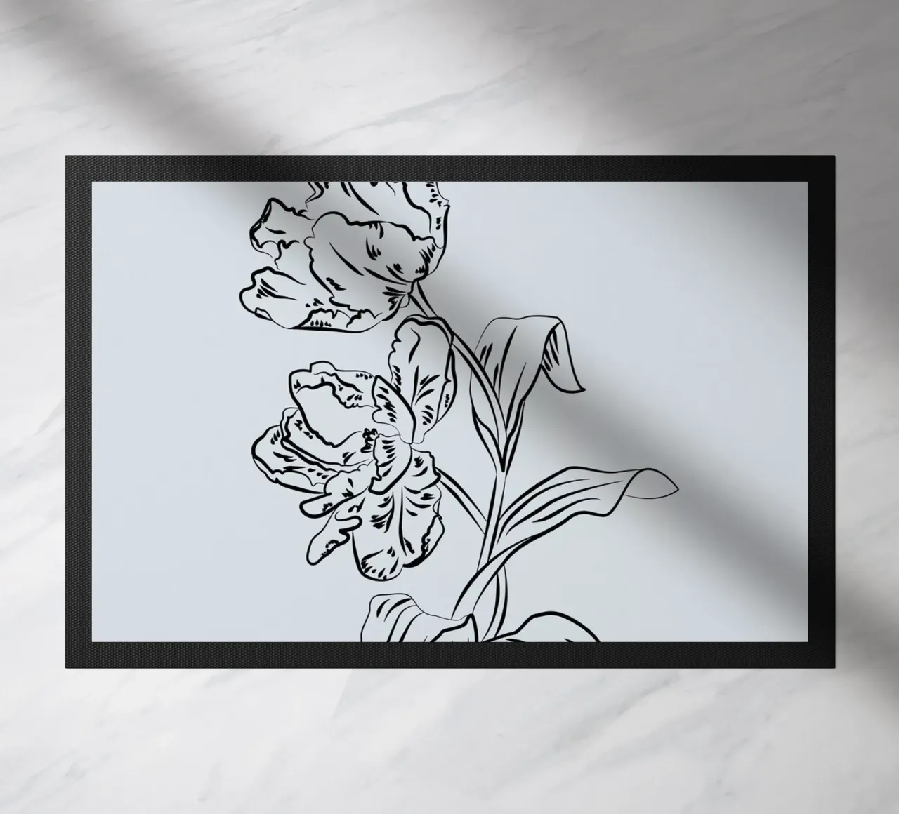 Boho Bohemian 2 Tulipa zerbino da Boho Print Collection