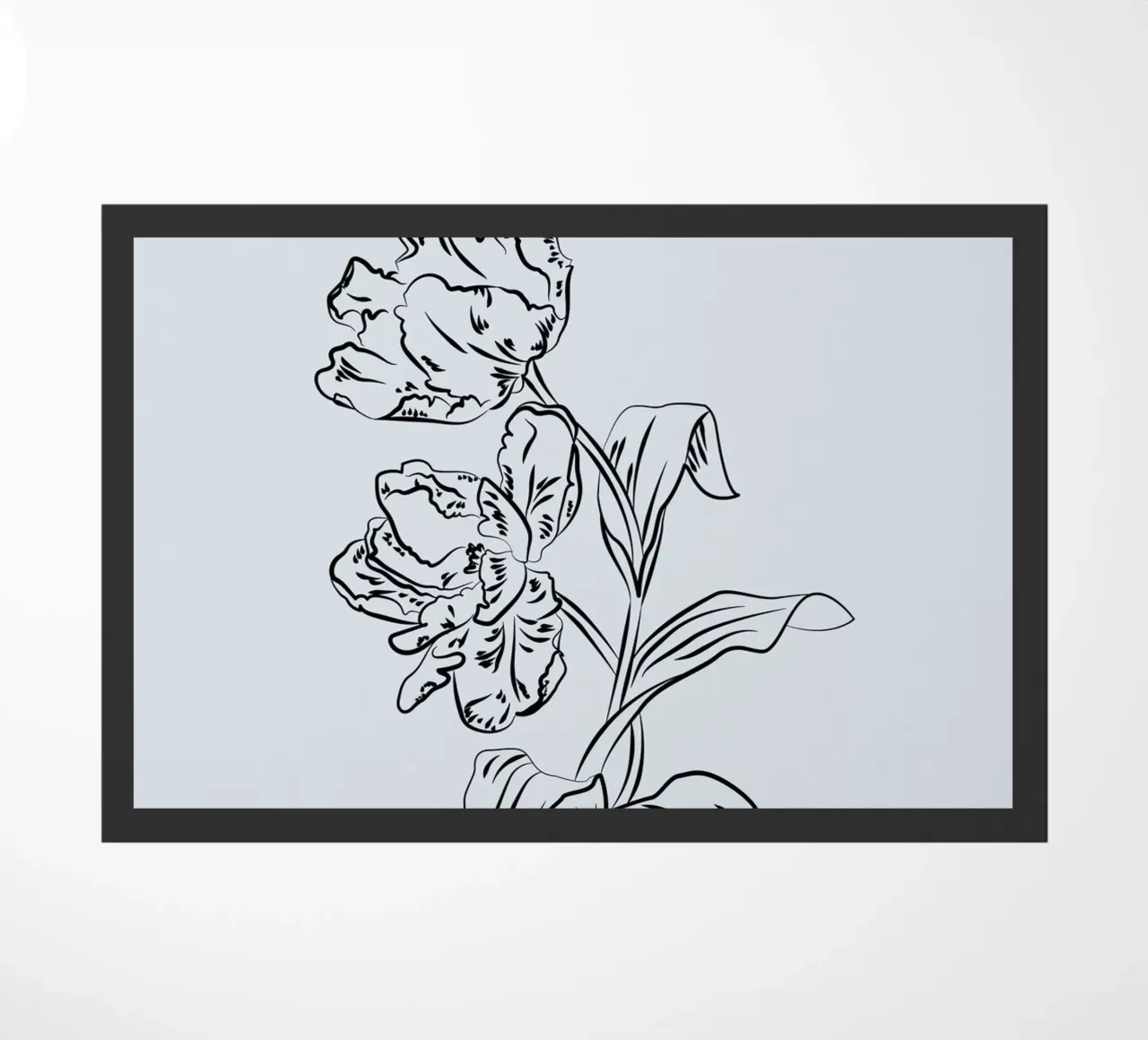 Boho Bohemian 2 Tulipa zerbino da Boho Print Collection