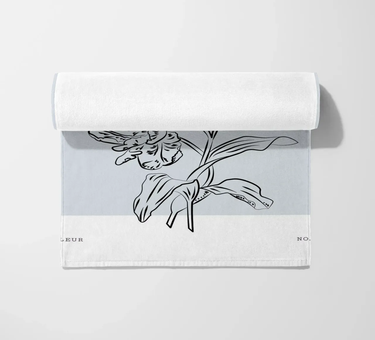 Boho Bohemian 2 Tulipa telo mare da Boho Print Collection