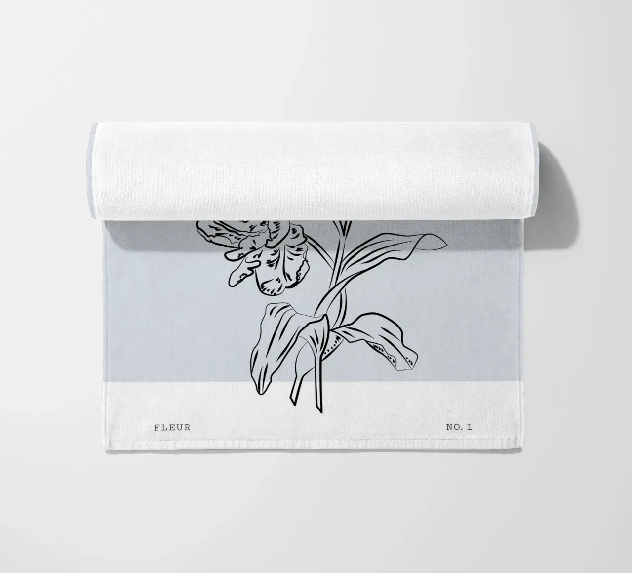 Boho Bohemian 2 Tulipa telo mare da Boho Print Collection