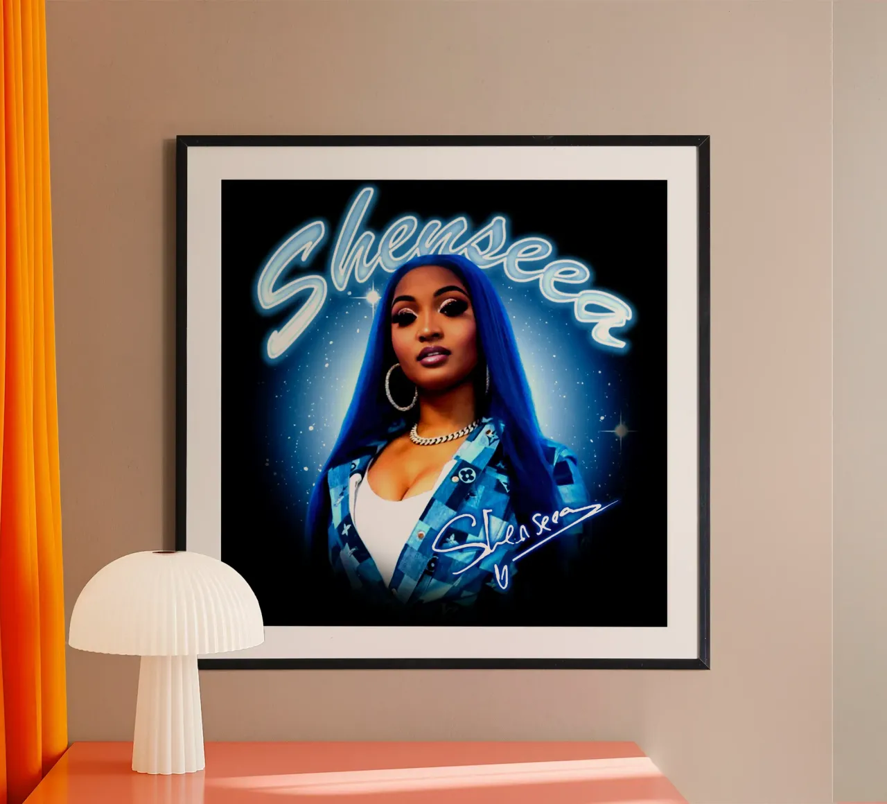 Hip Hop Shenseea poster da imstildreaming