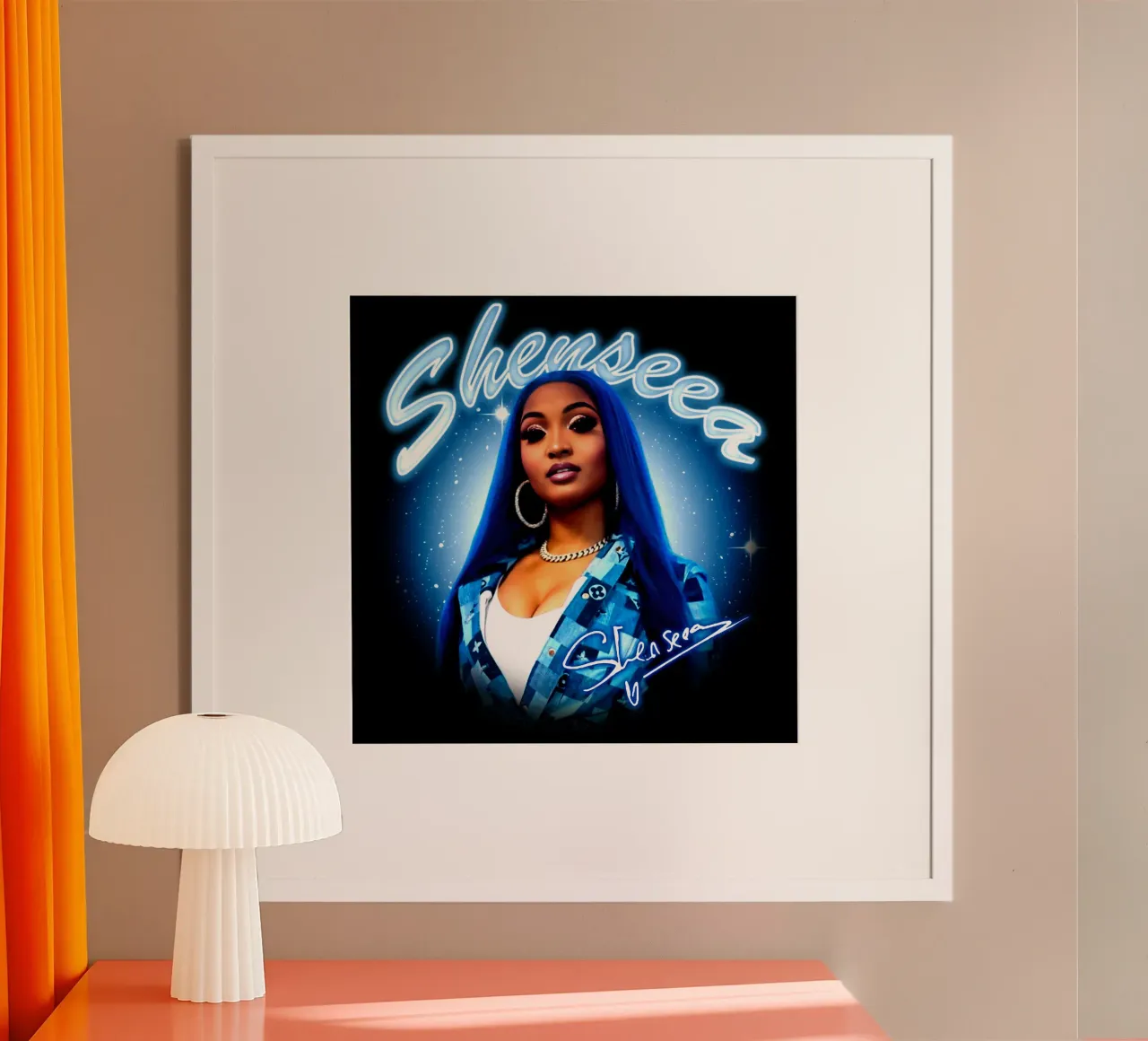 Hip Hop Shenseea poster da imstildreaming