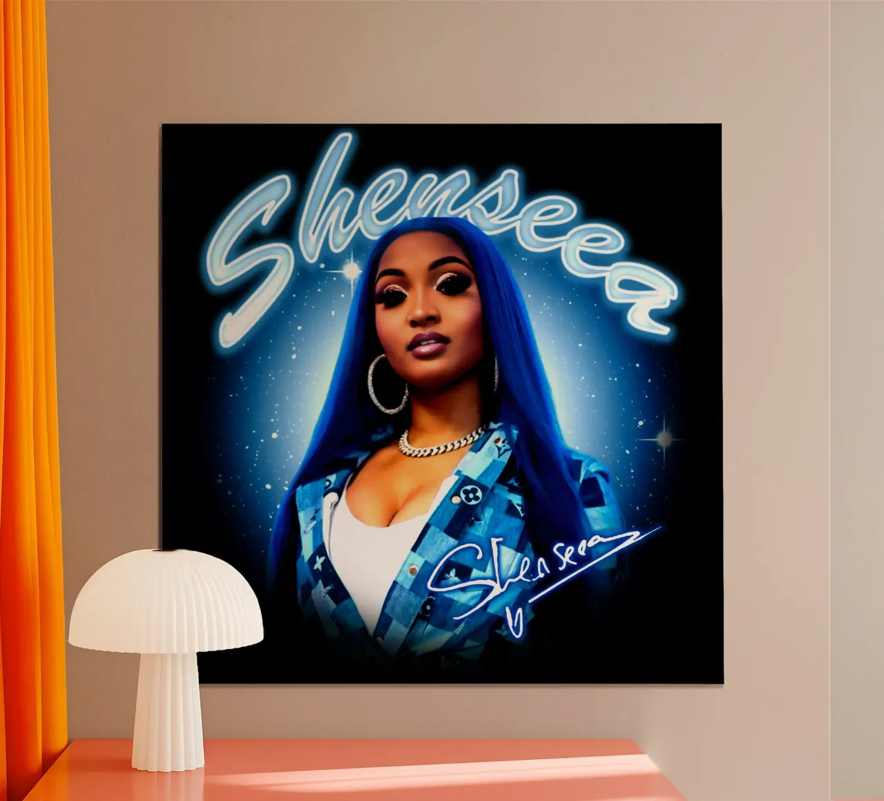 Hip Hop Shenseea poster da imstildreaming