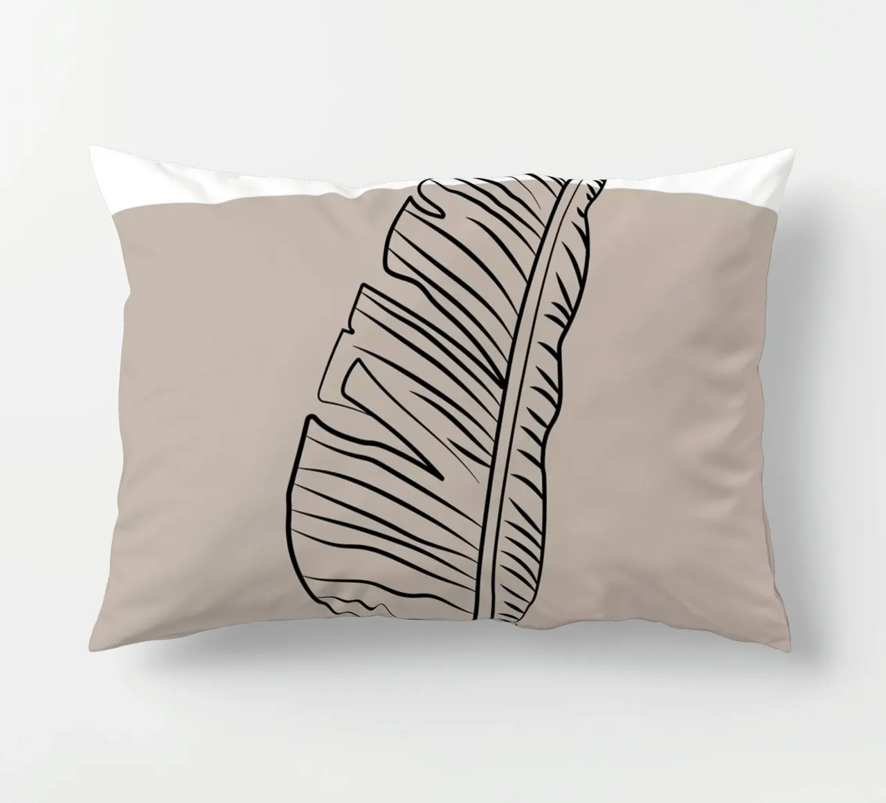 Boho Bohemian 3 Banana cuscino da Boho Print Collection