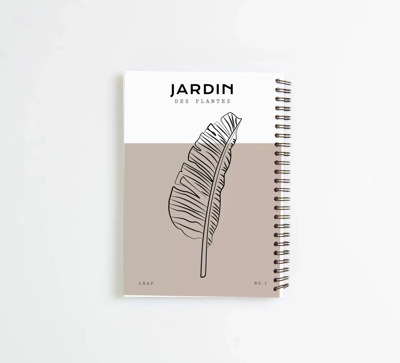 Boho Bohemian 3 Banana spiral notebook by Boho Print Collection