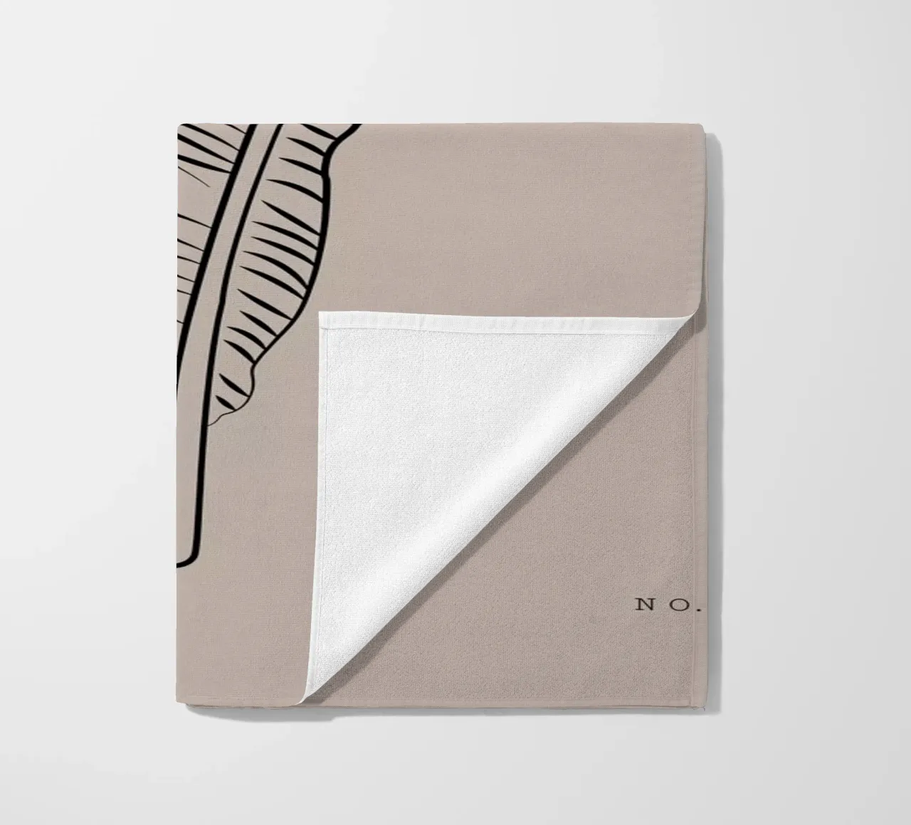 Boho Bohemian 3 Banana telo mare da Boho Print Collection