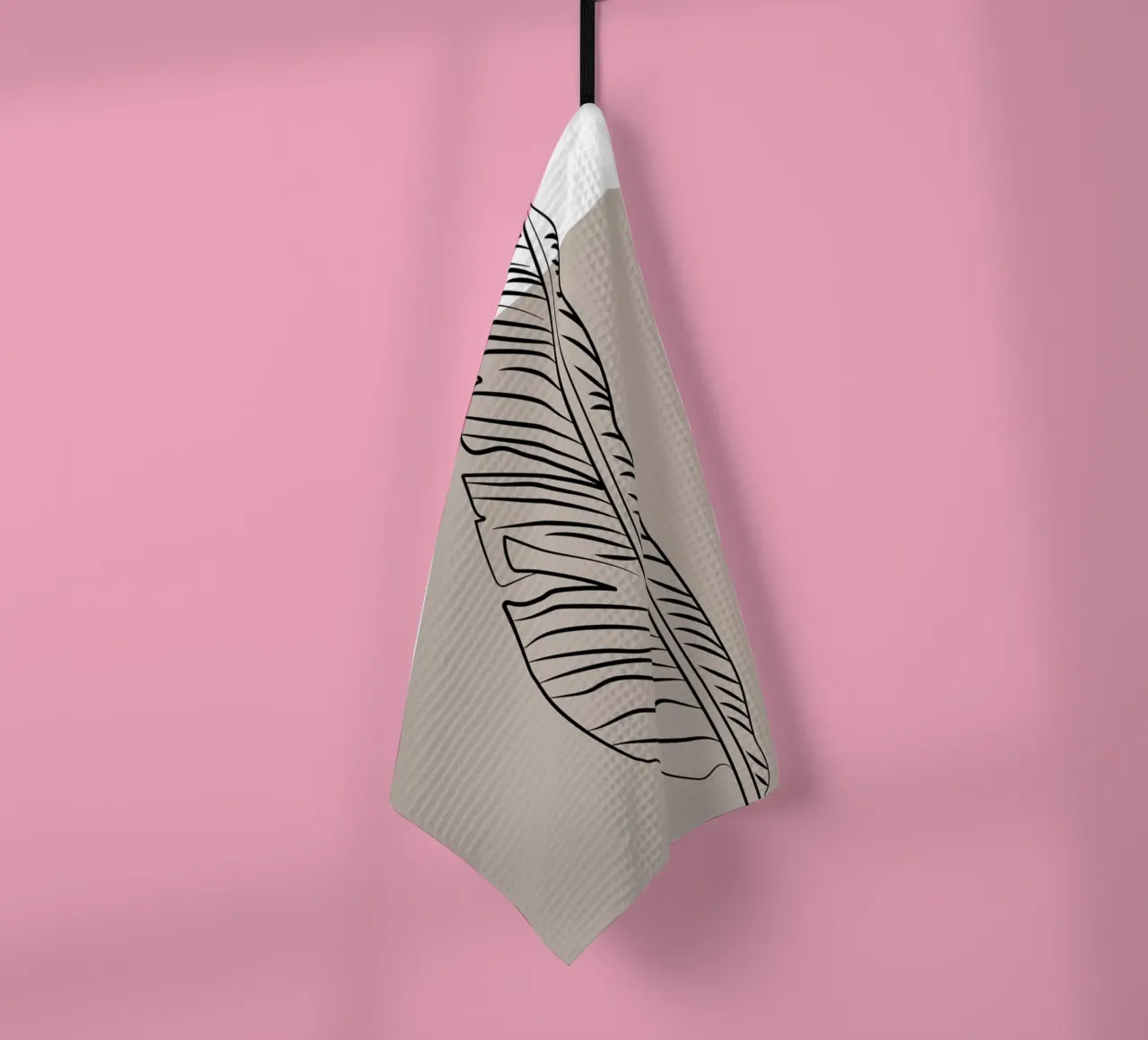 Boho Bohemian 3 Banana canovaccio da cucina da Boho Print Collection