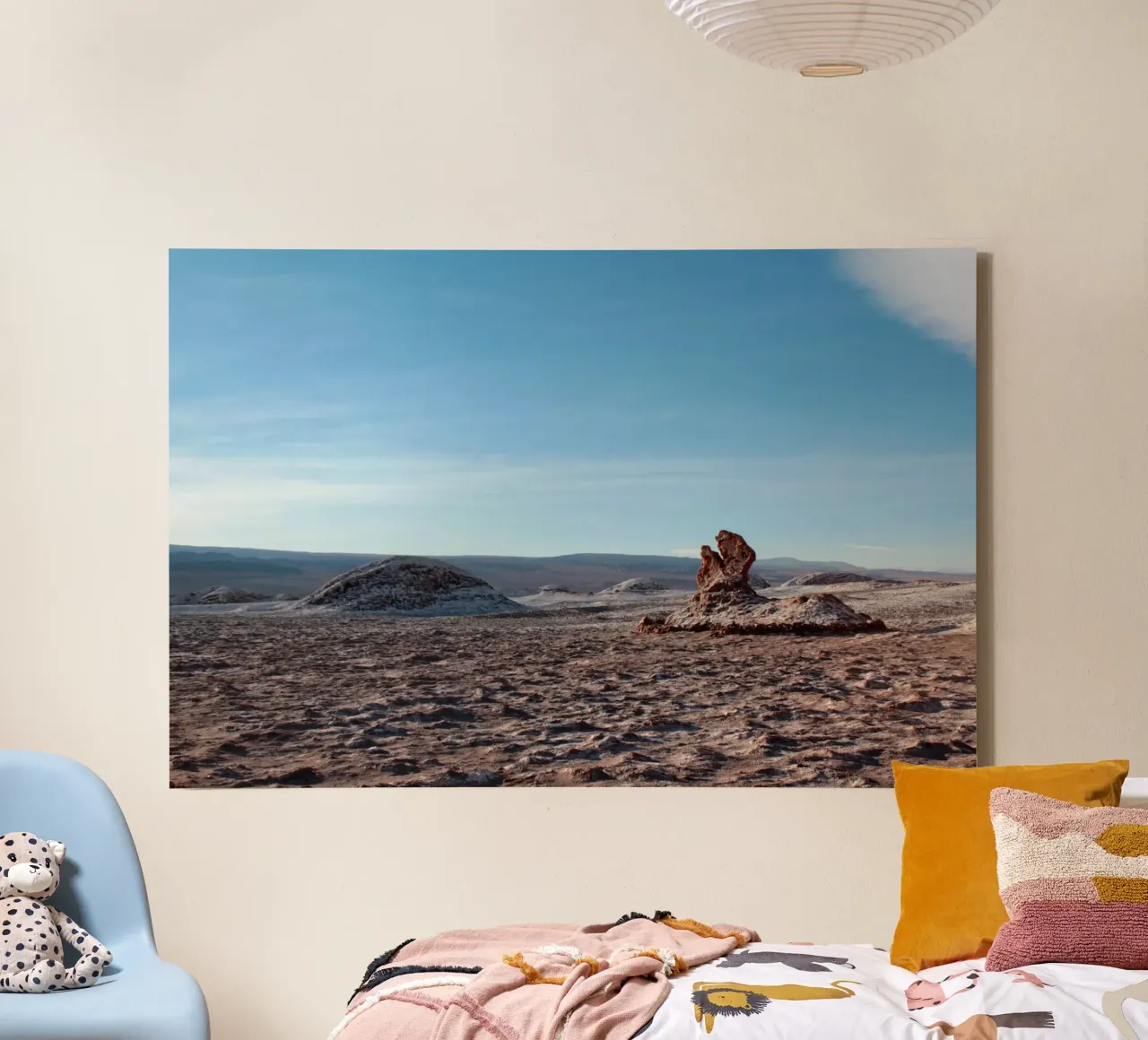 Paesaggio desertico tela con Cornice a cassetta da LinaTravels