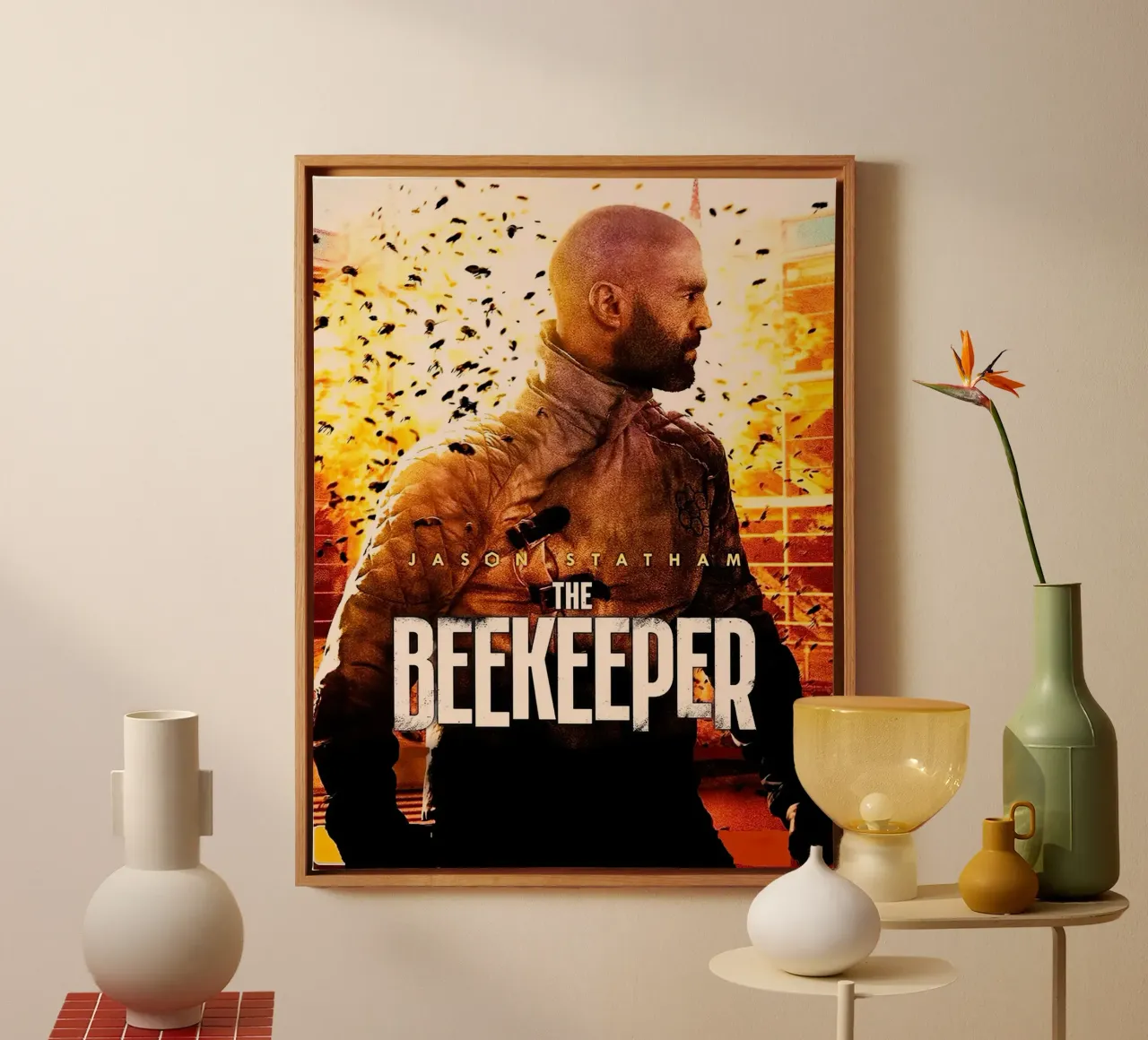 The Beekeeper tela con Cornice a cassetta da Dumery Art