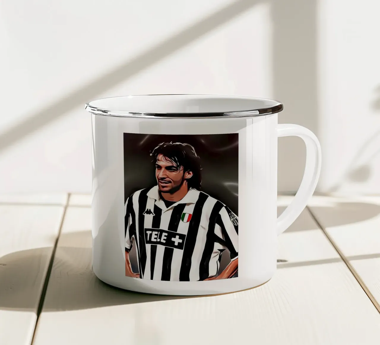 Alessandro Del Piero tazza in smalto da dark eagle