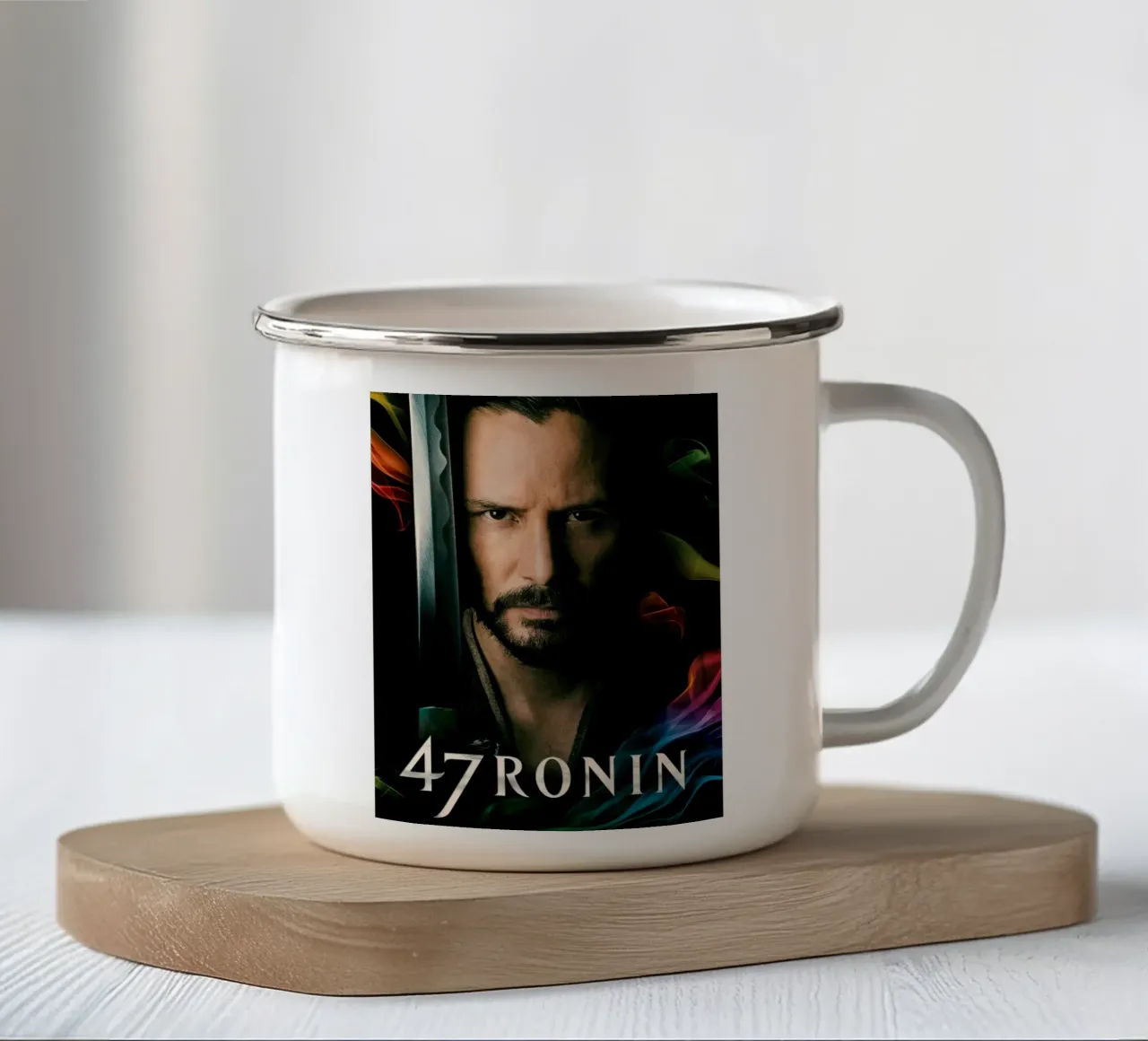 47 Ronin tazza in smalto da Dumery Art