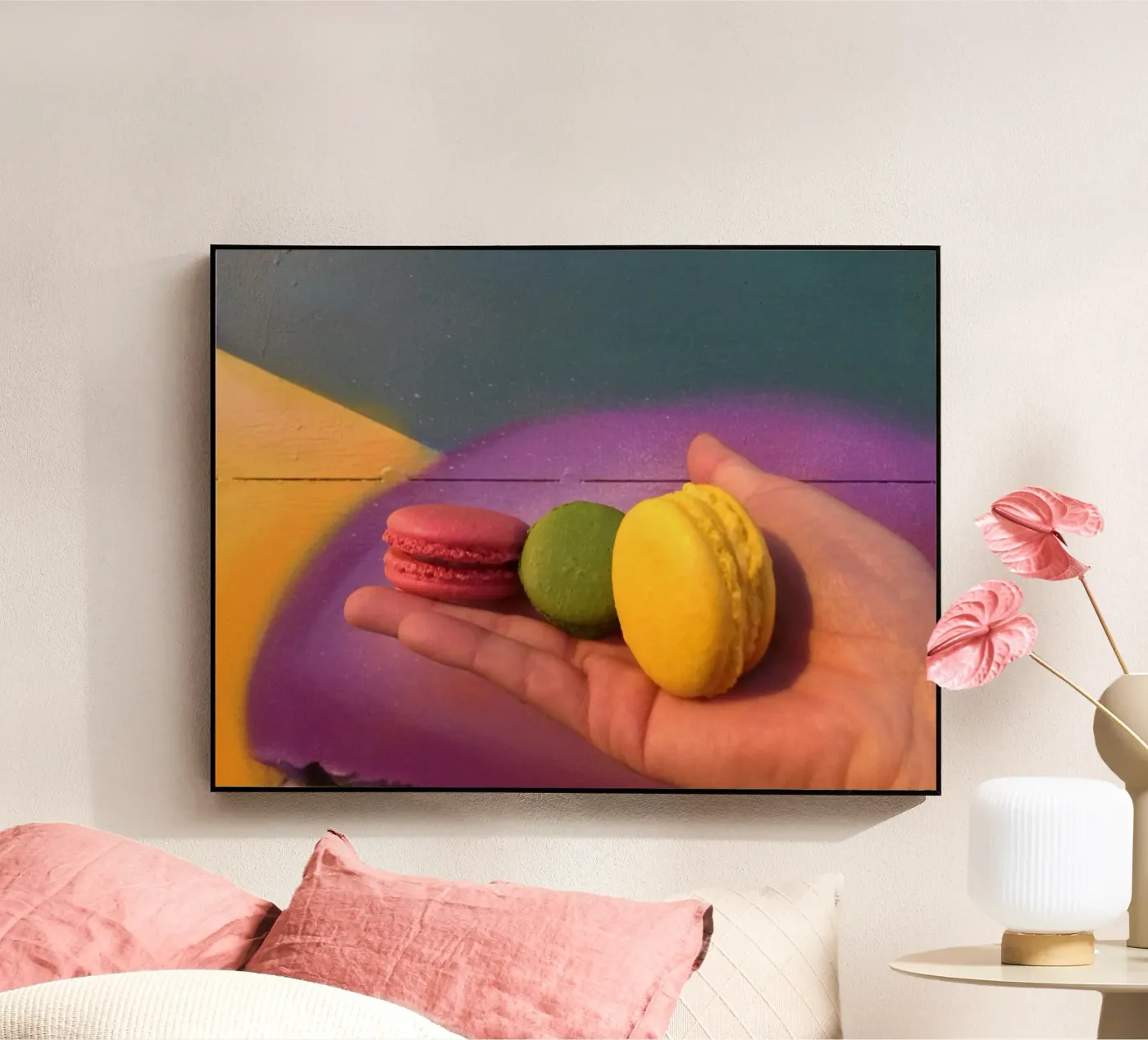 Macaroons and sweets acrylic glass by LinaTravels