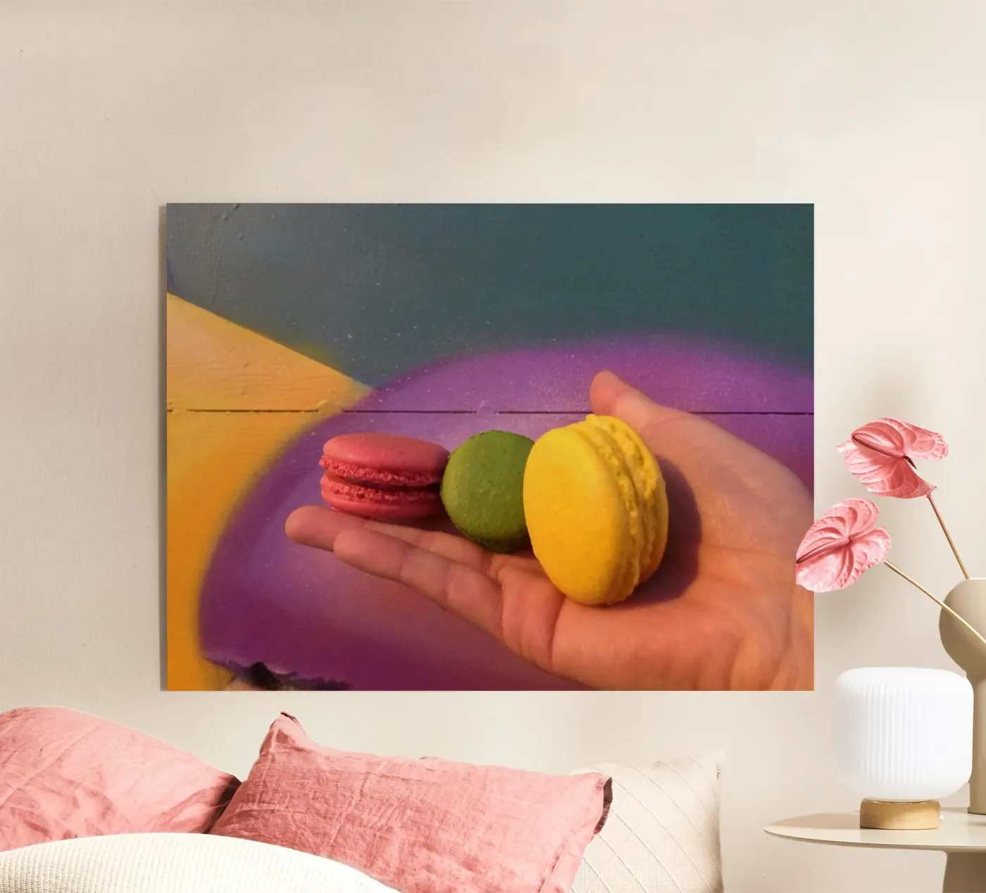 Macaroons and sweets acrylic glass by LinaTravels