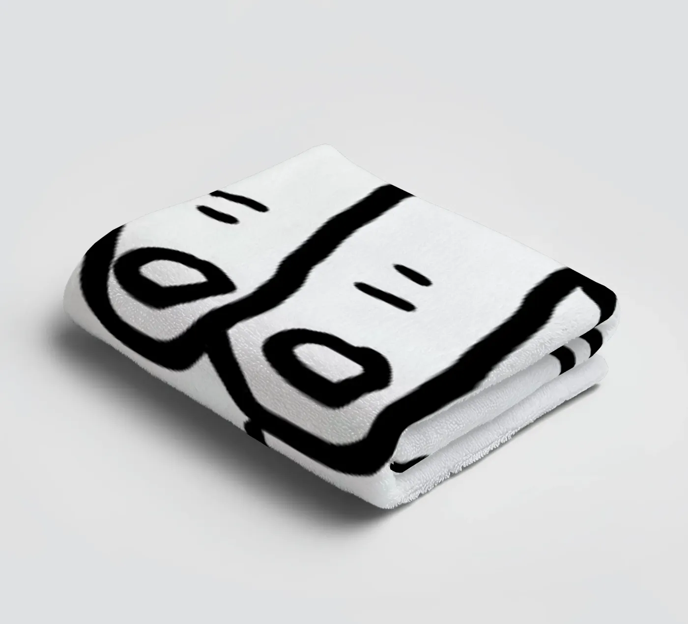 Peaceman towel by Nick Cocozza