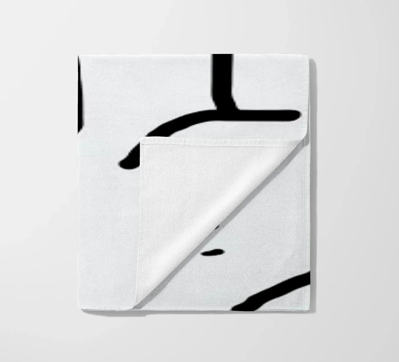 Peaceman strandhanddoek van Nick Cocozza