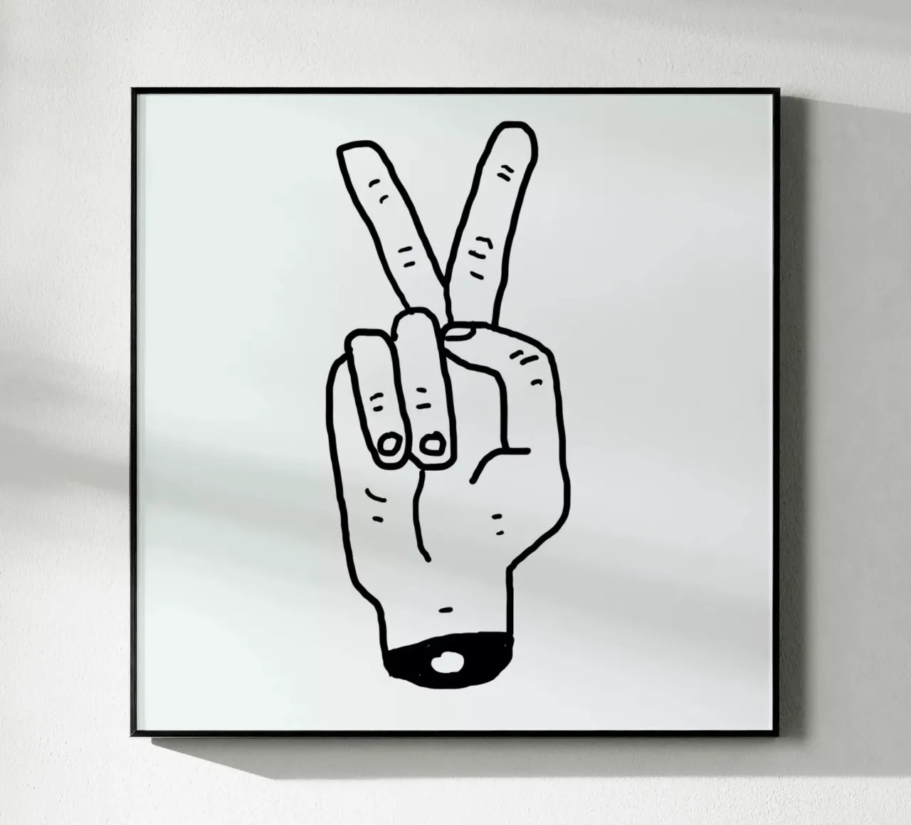 Peaceman Acryl-Glas von Nick Cocozza