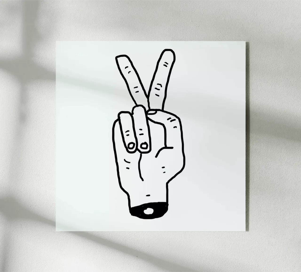 Peaceman Acryl-Glas von Nick Cocozza