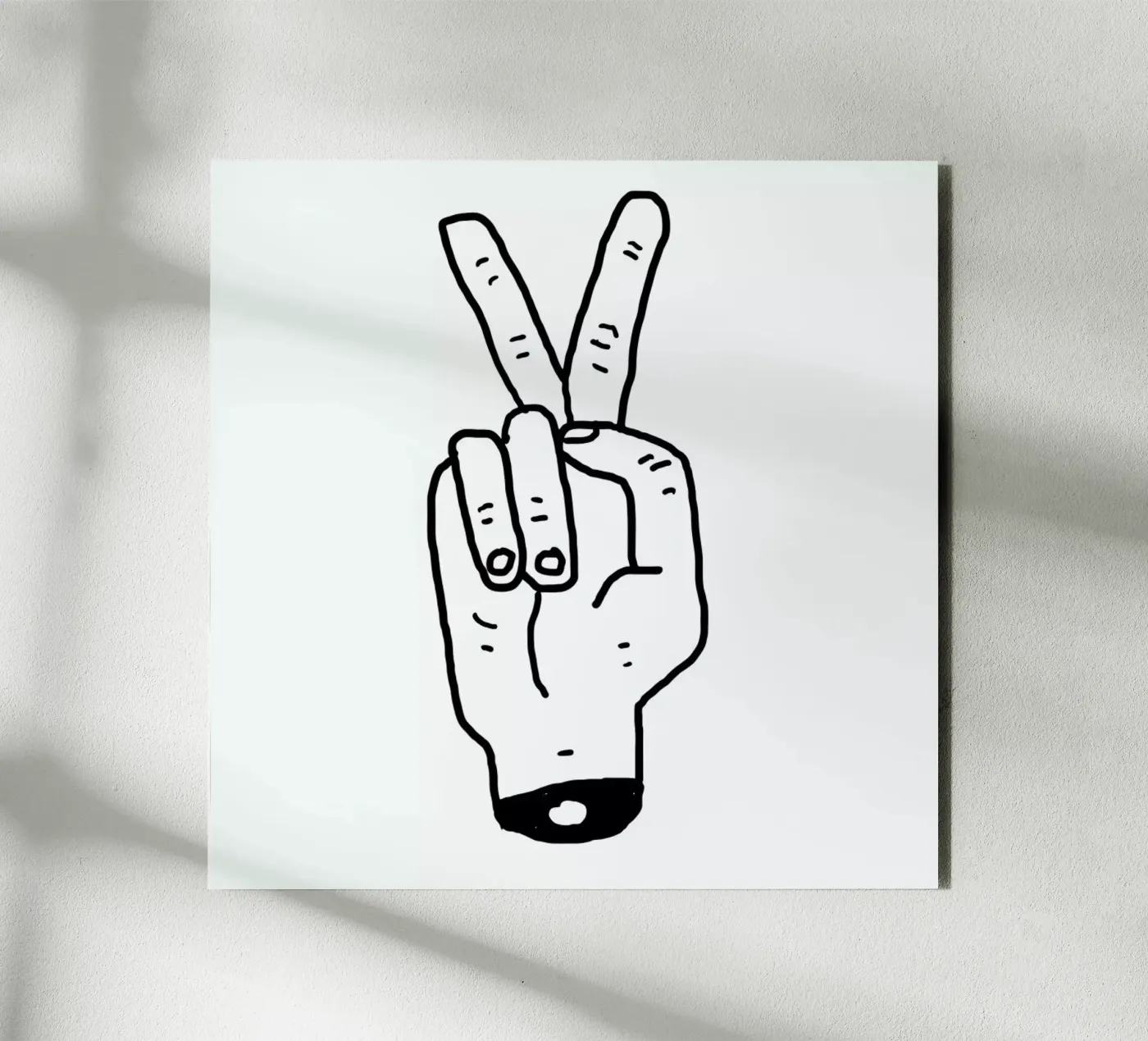 Peaceman alluminio dibond da Nick Cocozza