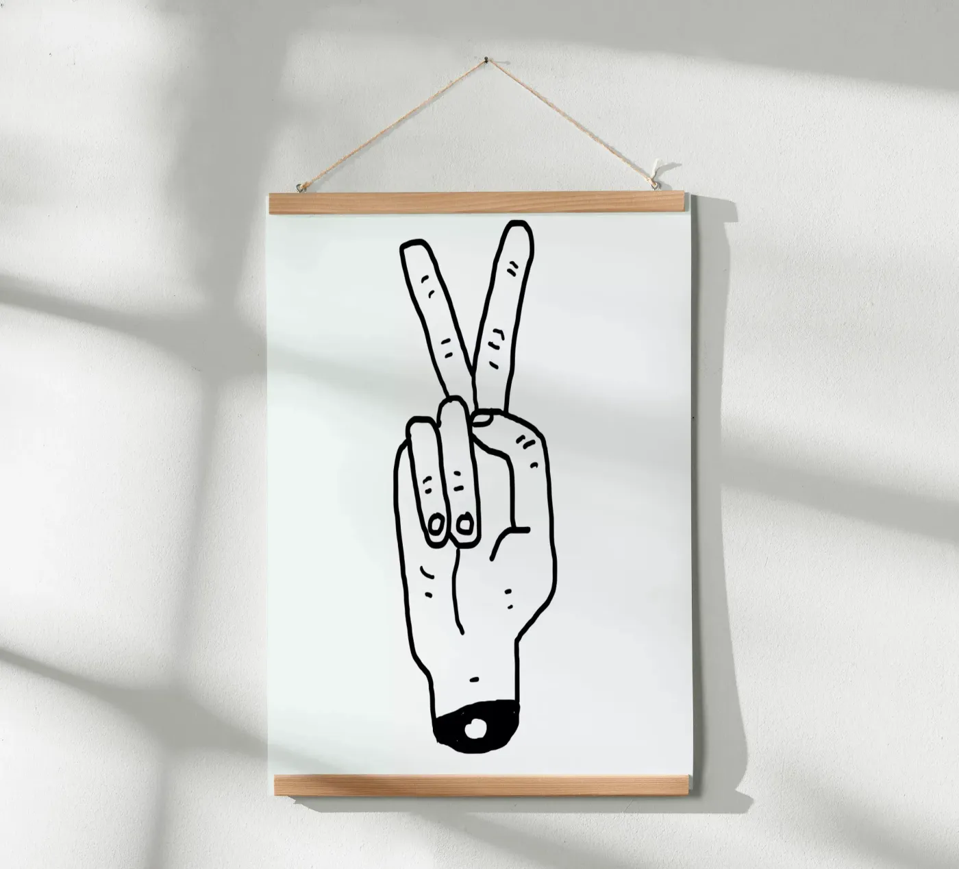 Peaceman poster van Nick Cocozza