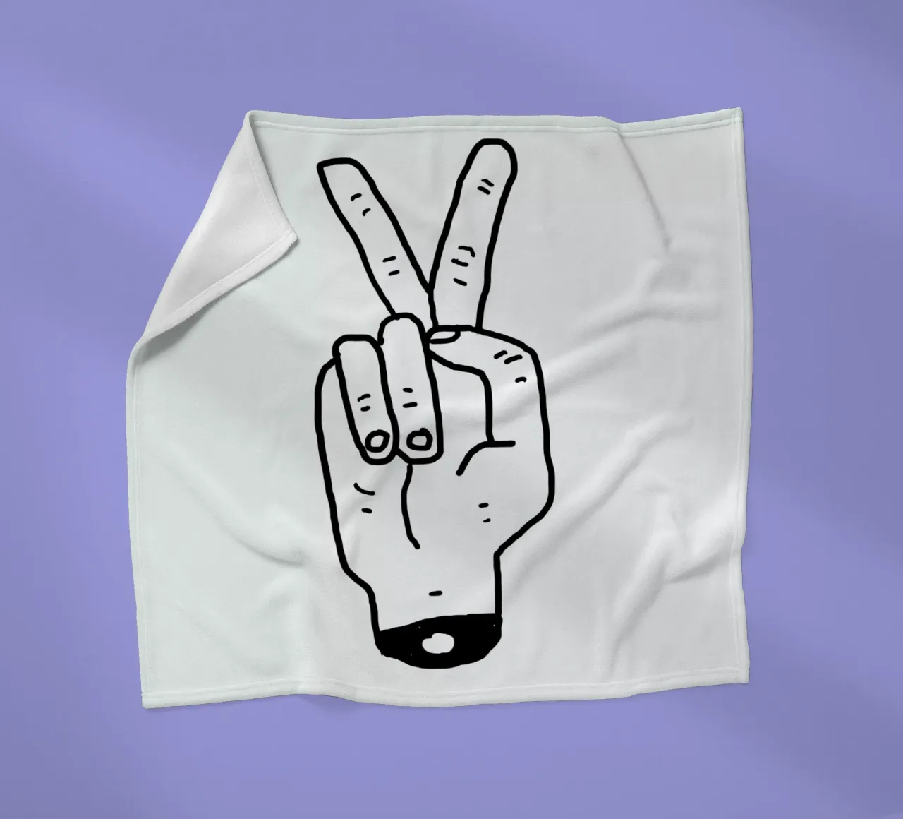 Peaceman Fleecedecke von Nick Cocozza