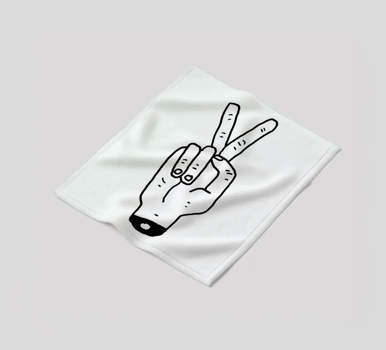 Peaceman Fleecedecke von Nick Cocozza