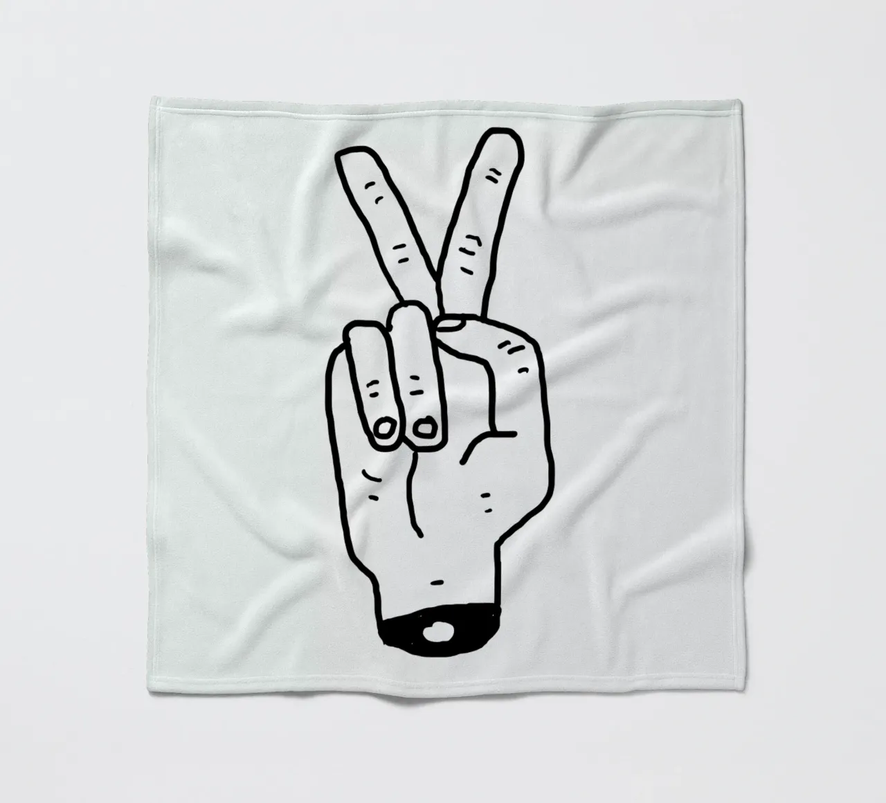 Peaceman Fleecedecke von Nick Cocozza