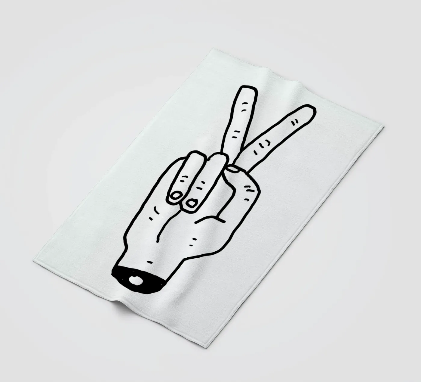 Peaceman Fleecedecke von Nick Cocozza