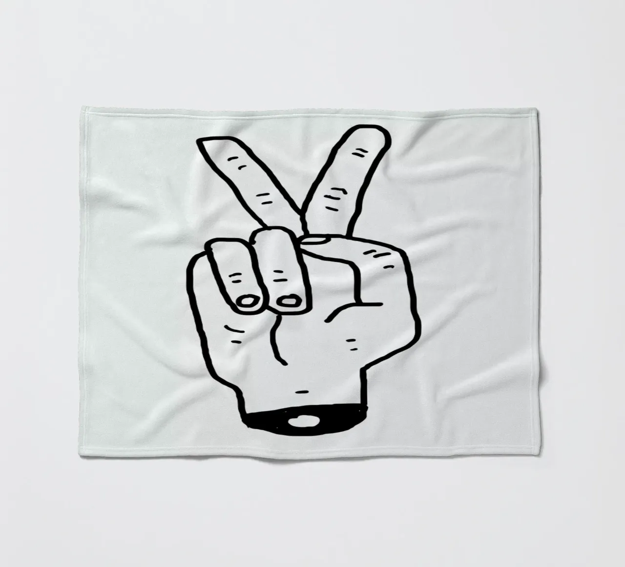 Peaceman Fleecedecke von Nick Cocozza