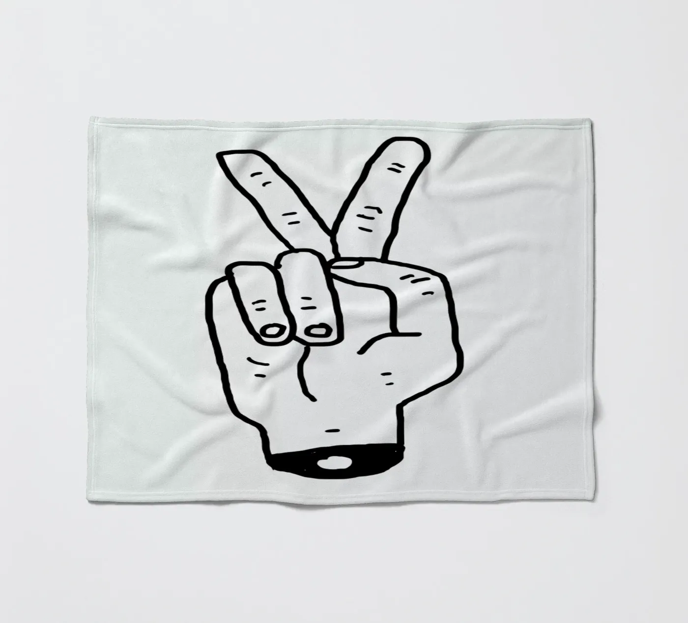 Peaceman Fleecedecke von Nick Cocozza