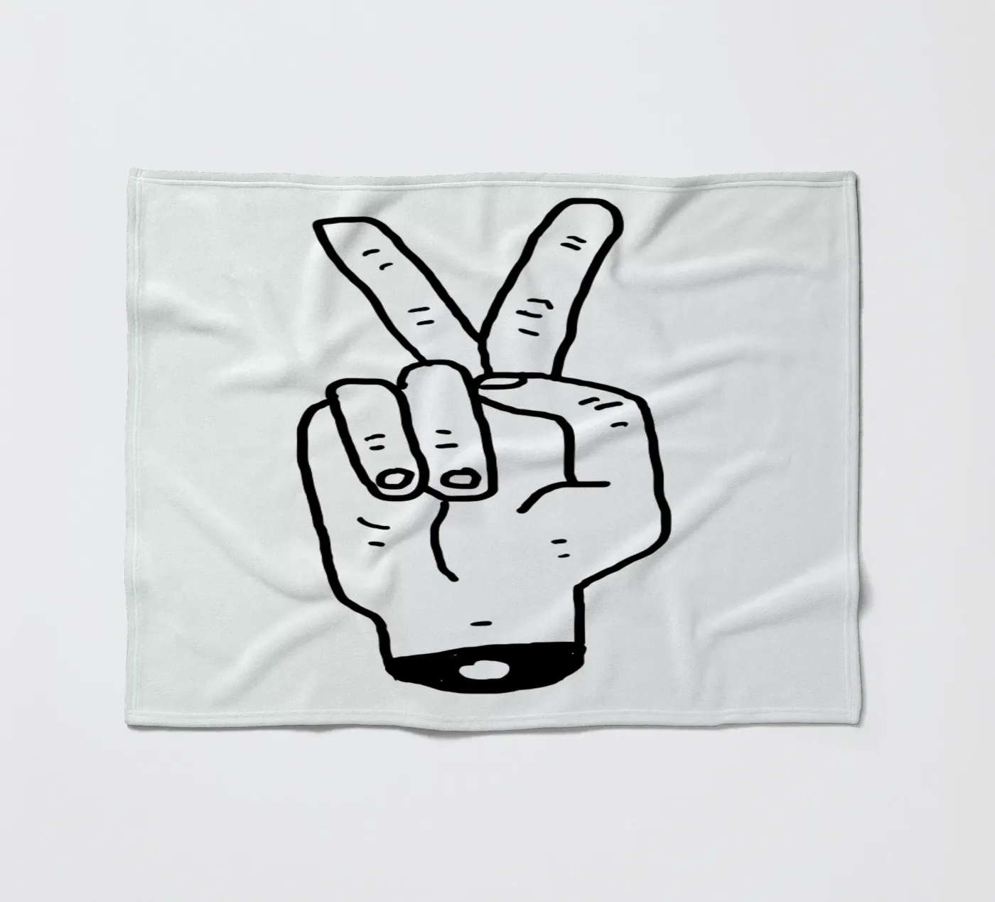 Peaceman Fleecedecke von Nick Cocozza