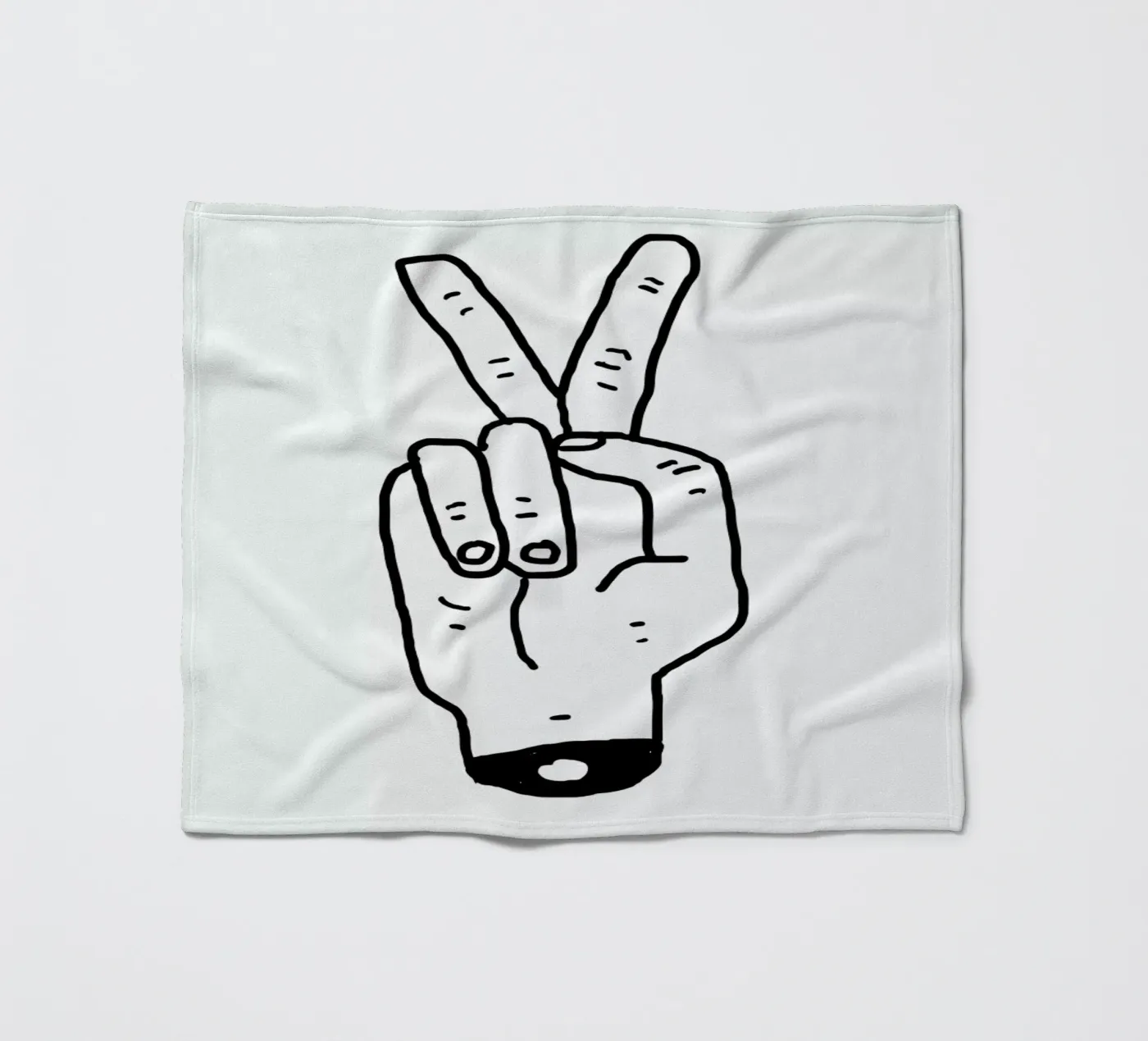 Peaceman Fleecedecke von Nick Cocozza
