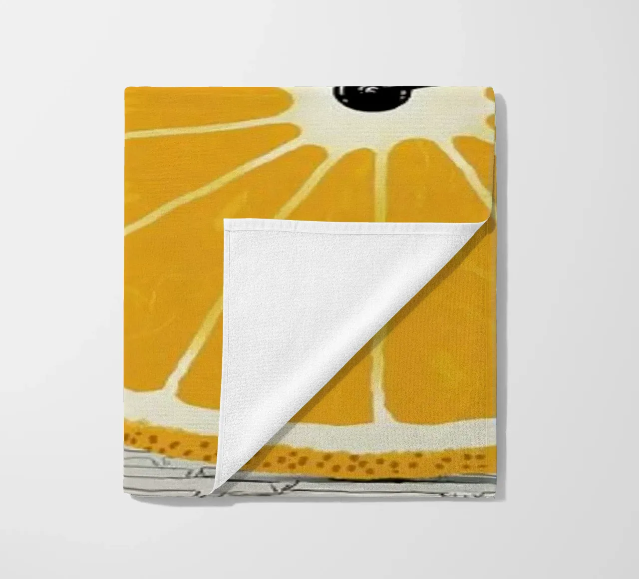 Orange Wheels telo mare da Florent Bodart