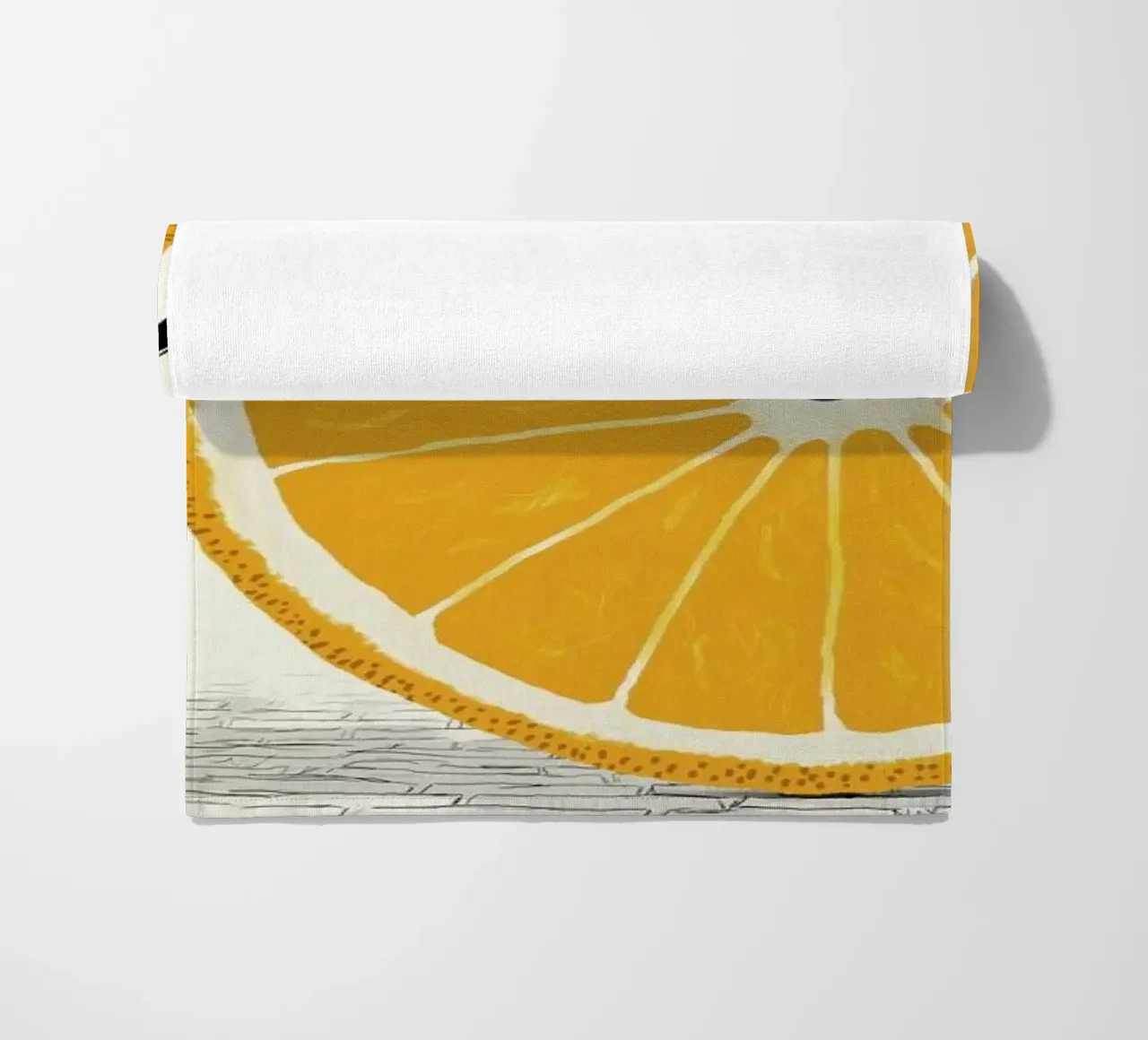 Orange Wheels telo mare da Florent Bodart