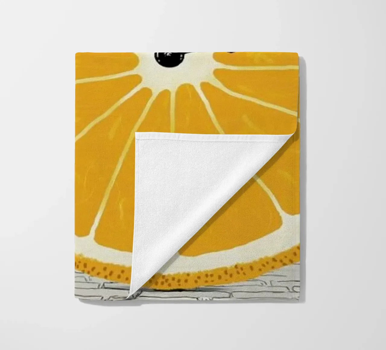 Orange Wheels telo mare da Florent Bodart