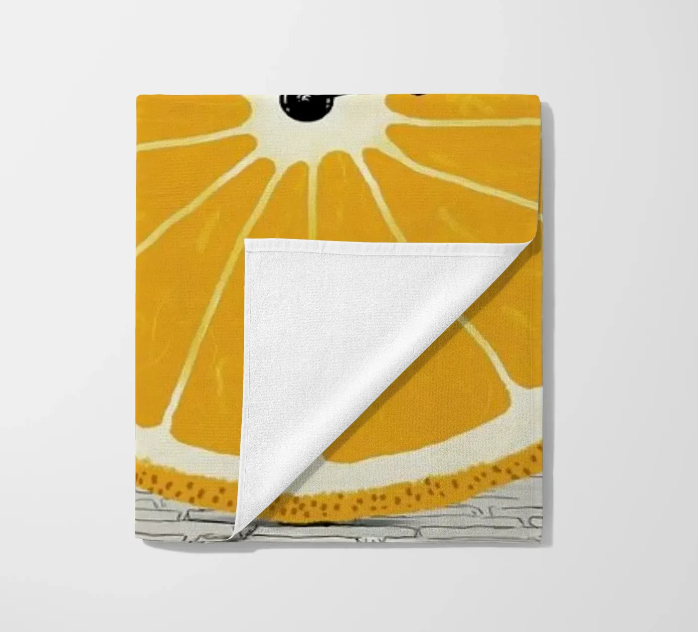 Orange Wheels telo mare da Florent Bodart