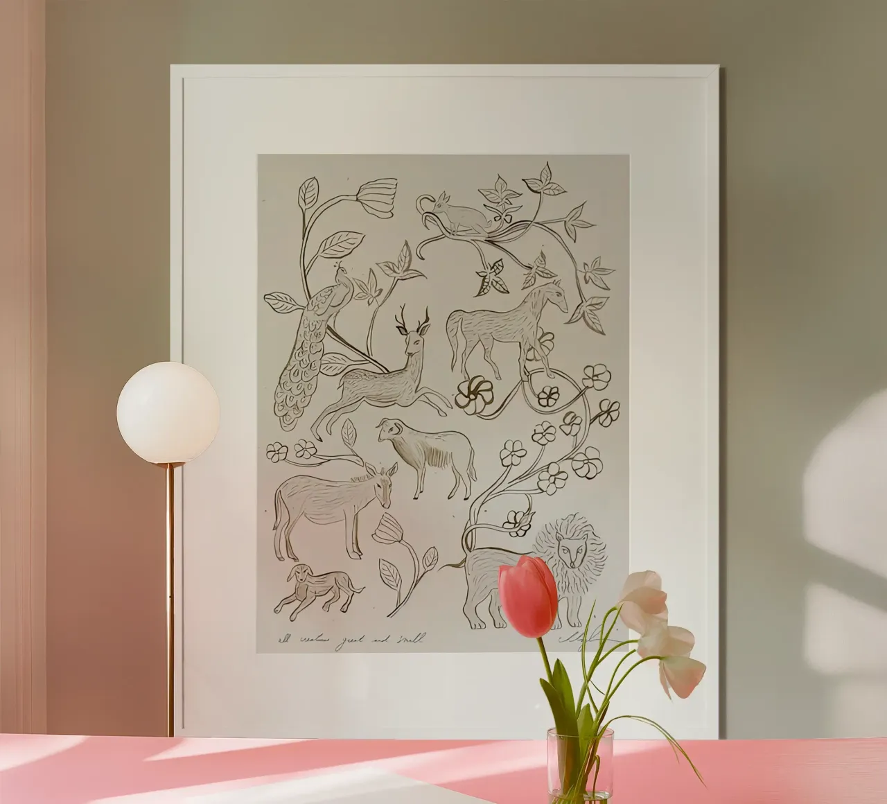 Tutte le creature grandi e piccole poster da Zach shop